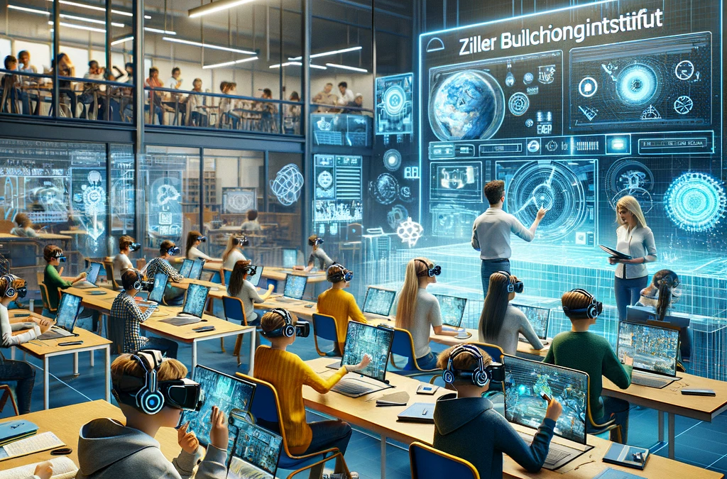 Zukunft des Lernens: Ziller Bildungsinstitut integriert modernste Technologien im Klassenzimmer